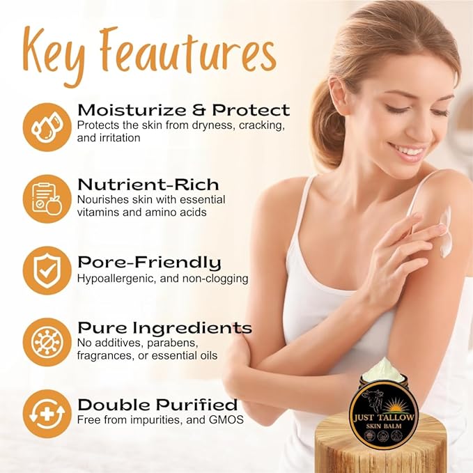 Untamed Organics Just Tallow 100% Grass-Fed