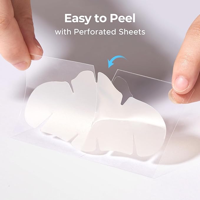 TKTK Hydrocolloid Nose Patches, XL Nose Pore Strips 91 x 48 mm, Large Hydrocolloid Acne Pimple Patches for Face, Cover Zit Blemishes & Absorb Oil (Nose Contoured, Strip, Dots 5 Sizes 112 Count)