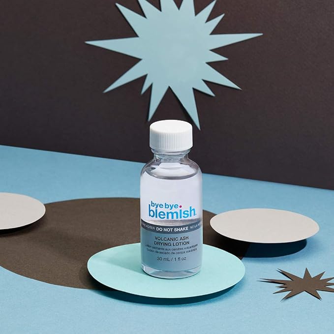 Bye Bye Blemish Drying Lotion Volcanic Ash | Acne Drying Solution To Assist With Blemish Prevention | 1 Fl. Oz.