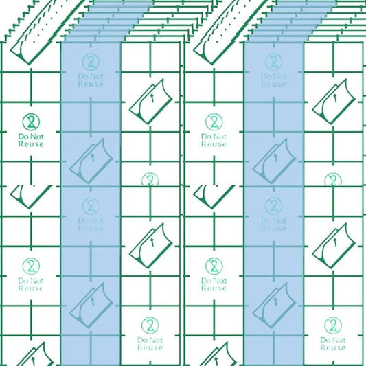 150 Pieces Makeup Hand Palette, Disposable Cosmetics Mixing