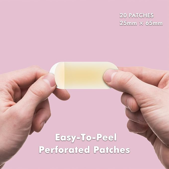 Albatross Health New England Large Acne Pimple Patches for Face (20 Counts), Spot Dots Cover, Hydrocolloid Stickers, Zit Blemish Patch