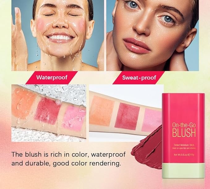 Blush Rare Beauty Liquid Blush Cream Blush Stick Lasting (3PC)