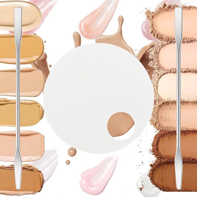 3 Pack Nail Art Palette with 3 Pcs