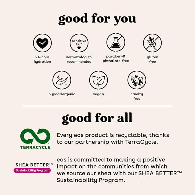 eos Shea Better Body Lotion- Pink