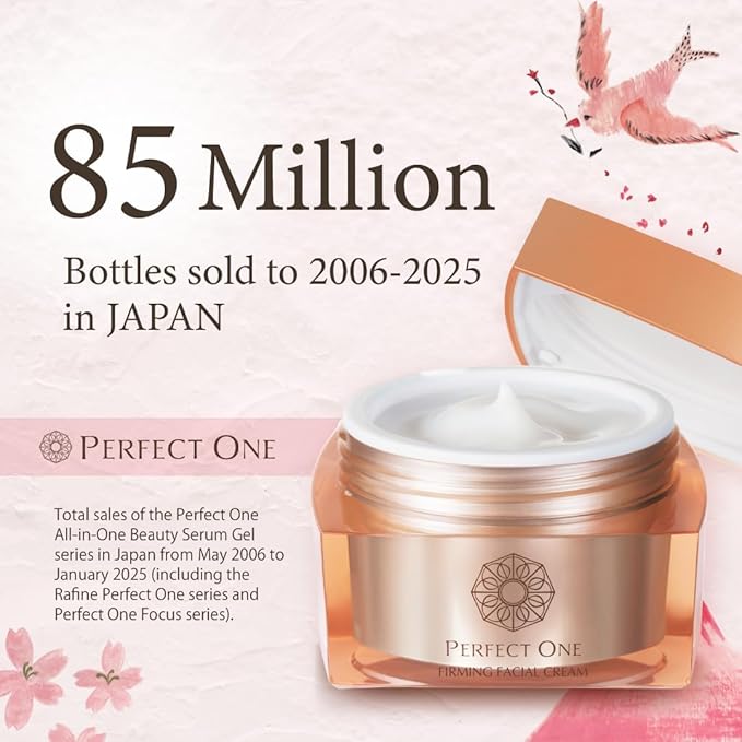 Perfect One PERFECT ONE All in One Super Face Cream, Moisturizer with Hyalocatch Ultra-Hydrating, Anti-Aging Facial Serum Reduce Fine