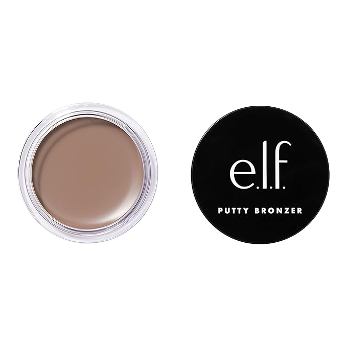 e.l.f. Putty Bronzer, Creamy & Highly Pigmented Formula, Shady, (10g) 0.35 Oz