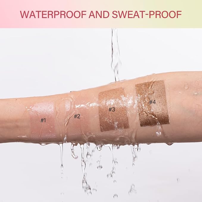 Cream Contour Stick,Multi-Use On The Go Bronzer Stick,Long-lasting