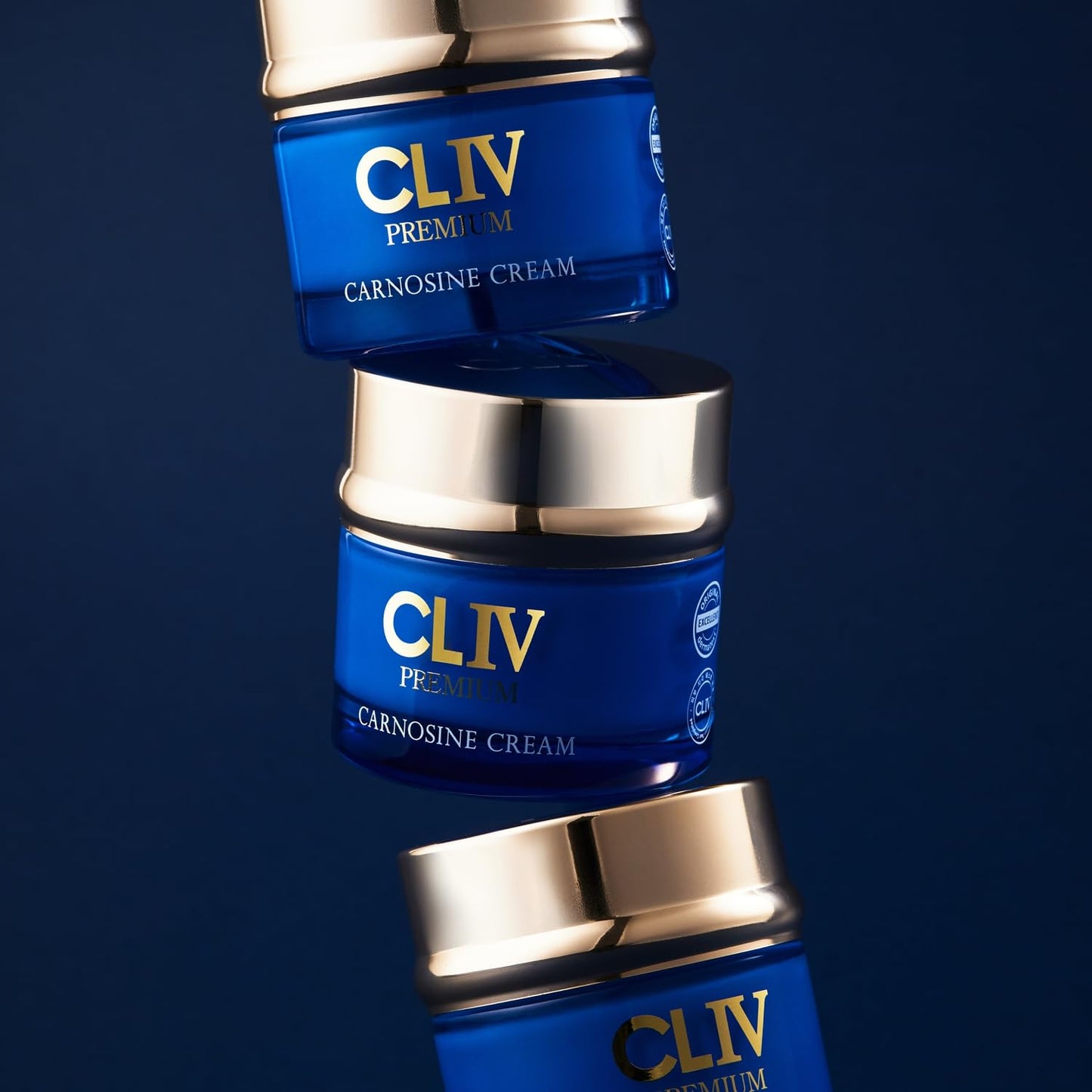 CLIV Carnosine Cream – Korean Skincare Moisturizer with Carnosine, Retinol & Peptides – Smoothing & Hydrating Face Cream for Skin Texture & Elastic Feel – 1.69 fl oz (50ml)