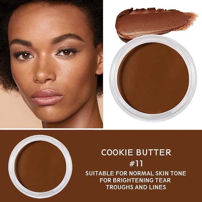 Kaely Cream Pot Concealer Full Coverage Set,Conceal Brighten