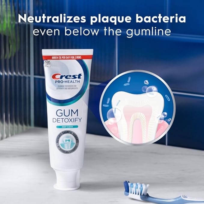 Crest Pro-Health Gum Detoxify Deep Clean Toothpaste 4.8 4.8 oz