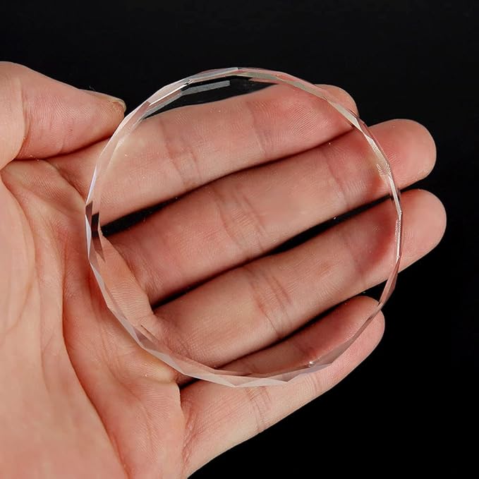 Glass Nail Art Palette Transparent Paint Drawing Colorful