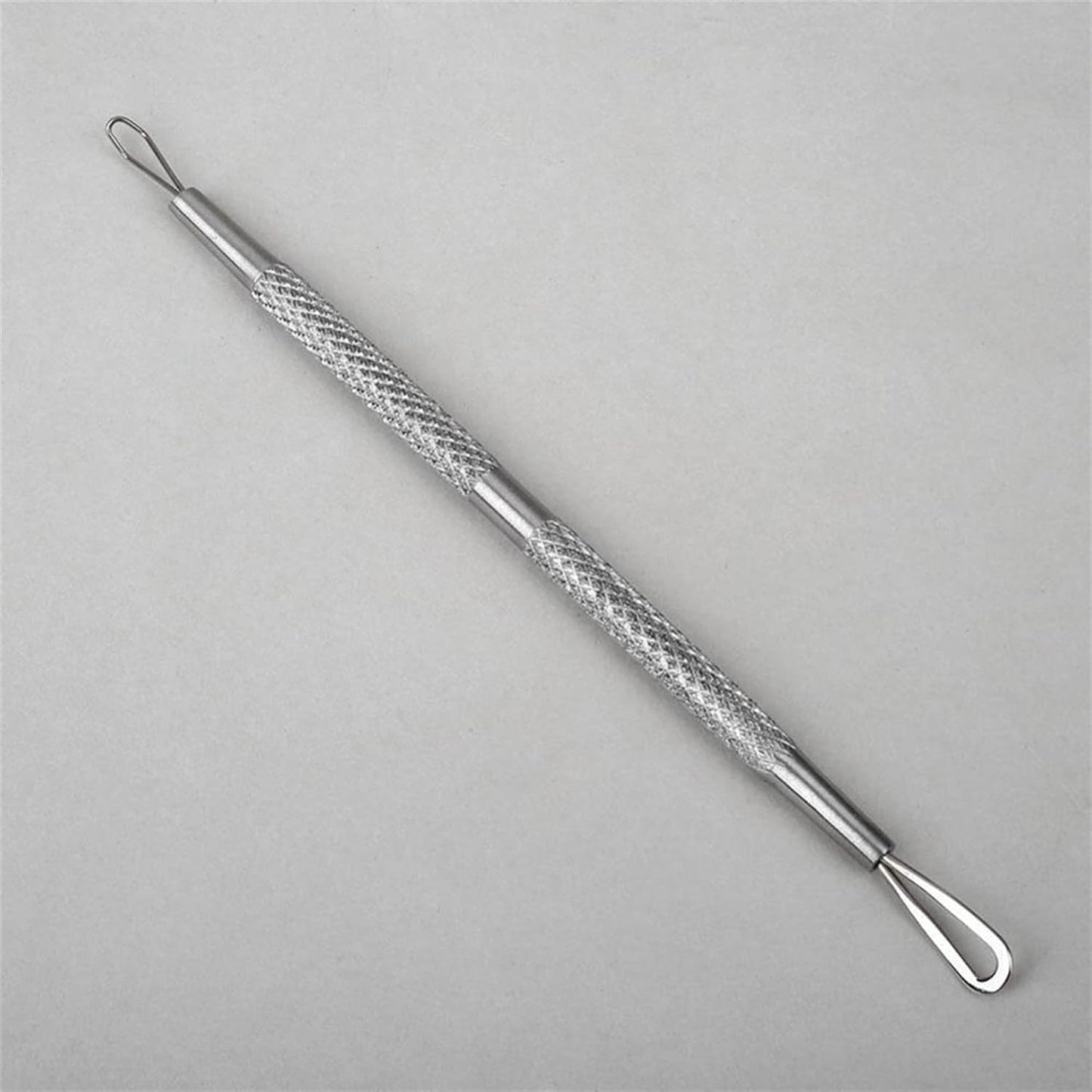 Silver Blackhead Remover Pimple Extractor Popper Tool Acne Comedone Blackhead, Blemish, Whitehead Popping, Zit Removing Skin Care Tools for Nose Face - Stainless Steel,Skin Care Tools,Blemish Removers