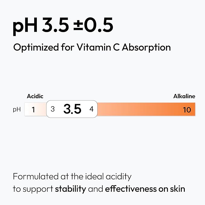 Dark Spot Correcting Serum for Face Korean Skin Care, Layerlab 10% Vitamin C Resveratrol Vitamin E Radiance Smoothing Dull Skin Tone Anti-Aging. Daily Pure Vitamin C 10% Serum 28ml 0.94 fl oz