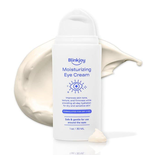 Moisturizing Eye Cream – Optometrist & Dermatologist Recommended – Soothes Dry, Itchy, Sensitive Skin – Natural, Fragrance-Free, Preservative-Free, Non-Comedogenic