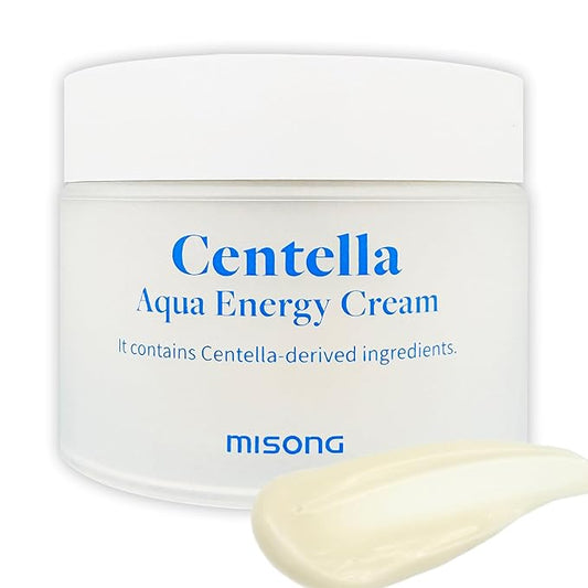 Centella Aqua Energy Cream 1.69oz (50g) | Centella Extract, Sensitive Skin, Deep Hydration Cream