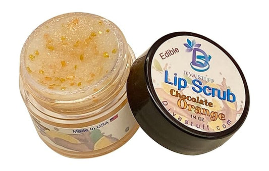 Diva Stuff Ultra Hydrating Lip Scrub Orange)