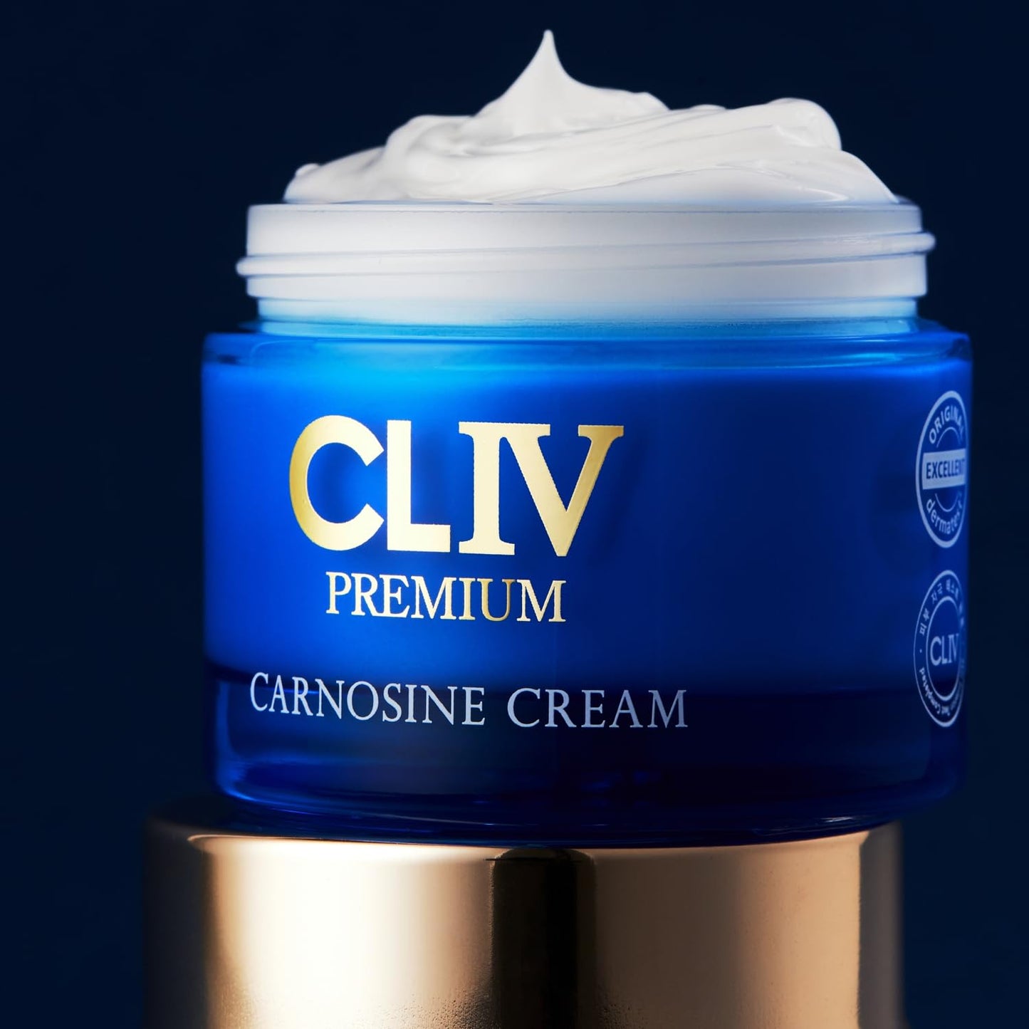 CLIV Carnosine Cream – Korean Skincare Moisturizer with Carnosine, Retinol & Peptides – Smoothing & Hydrating Face Cream for Skin Texture & Elastic Feel – 1.69 fl oz (50ml)