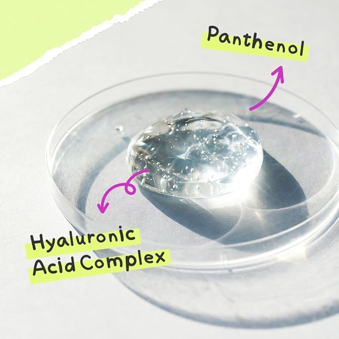 SAM'U Born Panthenol Jelly Wash, Korean Face Cleanser, Low pH Hydrating Gentle Bubble Cleanser, Korean Skin Care for All Skin Types (100ml/3.38 oz)