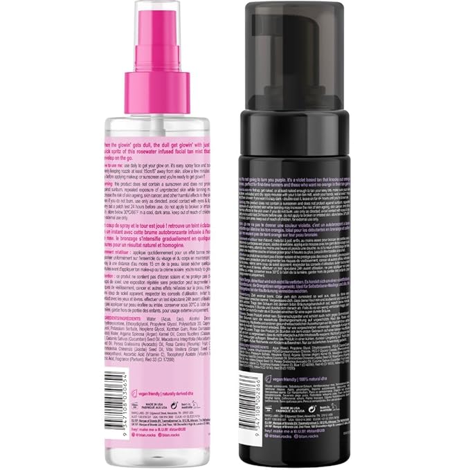 b.tan Violet Self Tan & Face Tanning