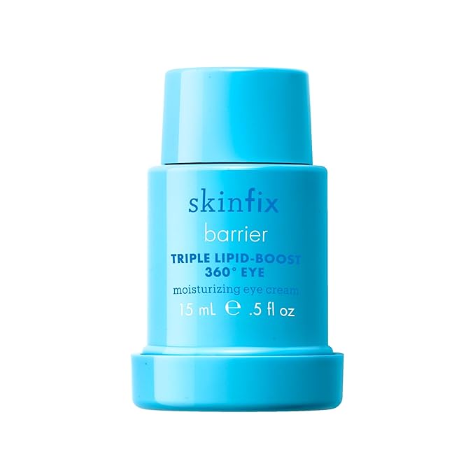 Skinfix Triple Lipid-Boost 360 Eye - 0.5 fl oz Refill - Clinical Proven to Visibly Smooth Undereye Wrinkles & Crow’s Feet Lines - Non-Comedogenic - Vegan, Cruelty Free