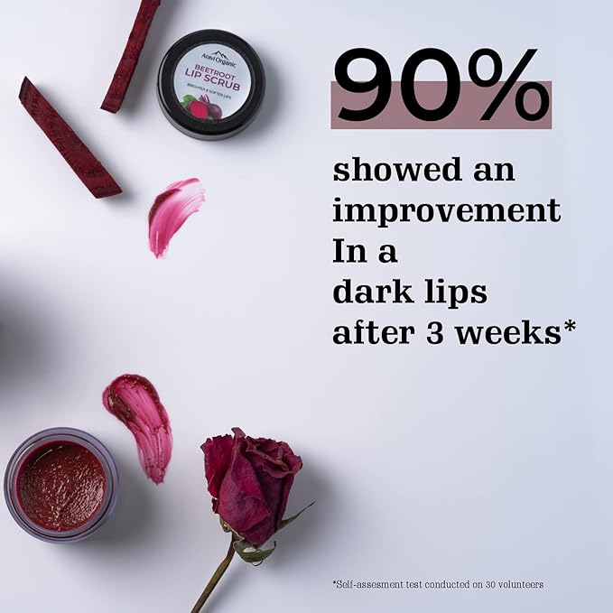 Beetroot Lip Lightening Scrub Balm
