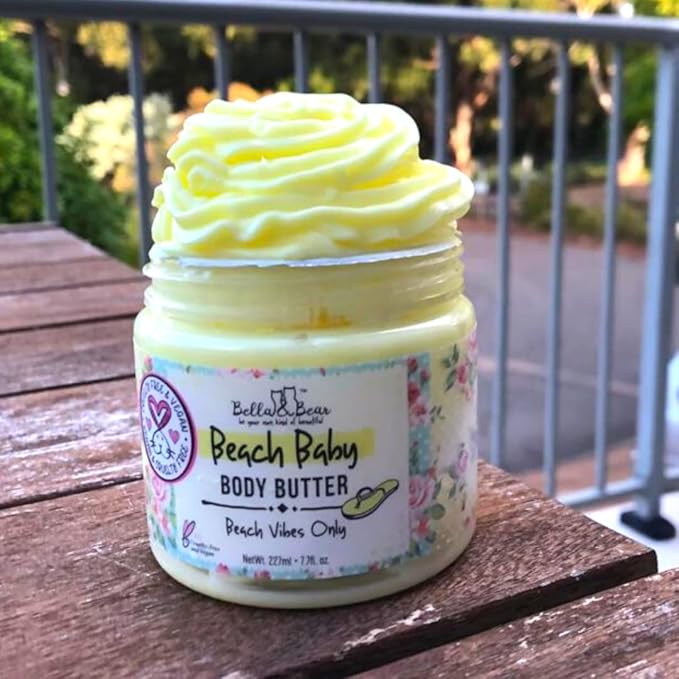 Bella and Bear Beach Baby Body Moisturizing