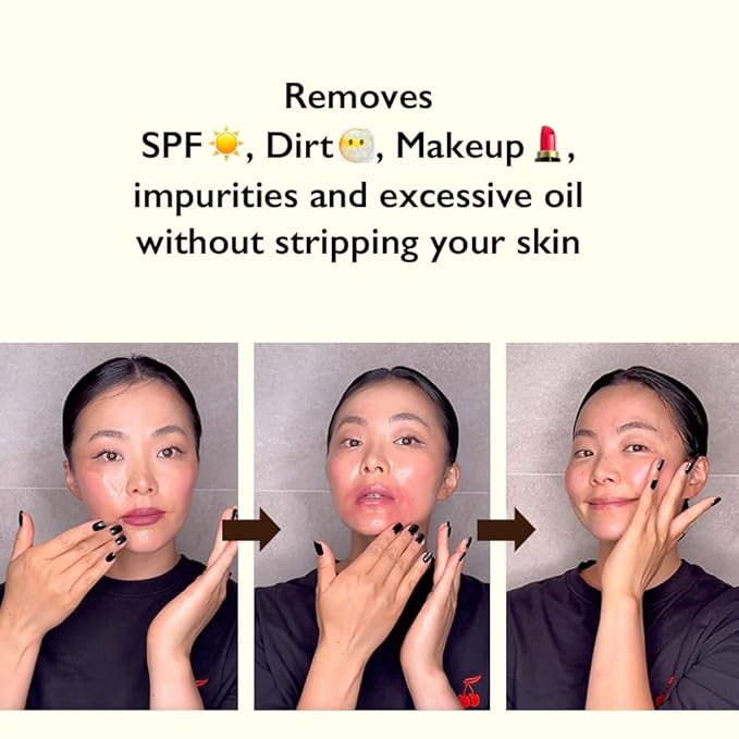 HARUHARU wonder Black Rice Moisture Cleansing Oil, 5.1 fl oz, Double Cleansing, Daily Makeup remover, Pore Oil Cleanser, Korean Skincare for sensitive, normal and Oily Skin