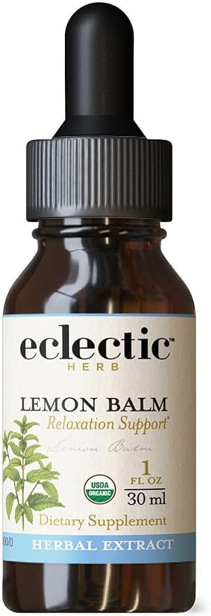 Eclectic Lemon Balm O, Red, 1 Fluid