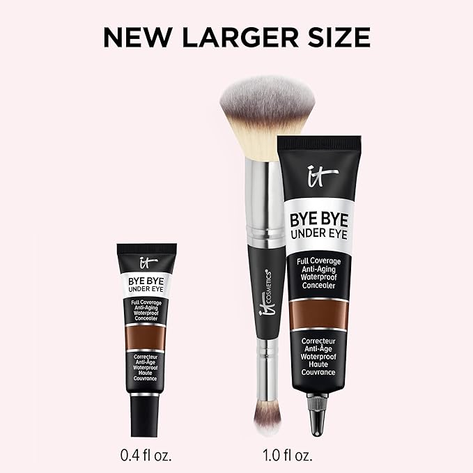 IT Cosmetics Makeup Set - Includes Supersize Bye 1 fl oz