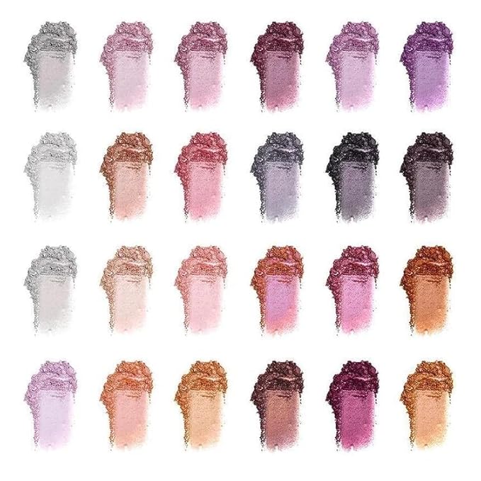 24 Eyeshadow Palette - Festive Vibrant Shimmer Matte