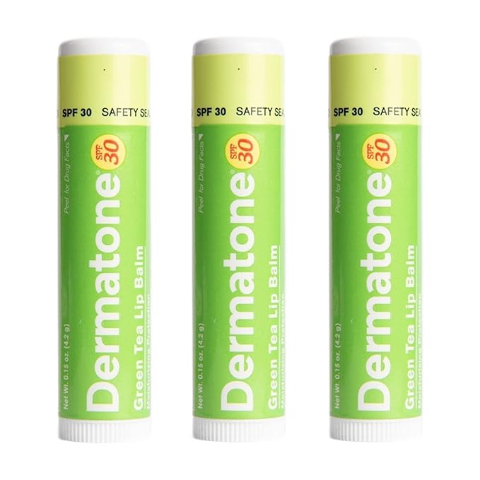Dermatone Green Tea Lip Balm SPF