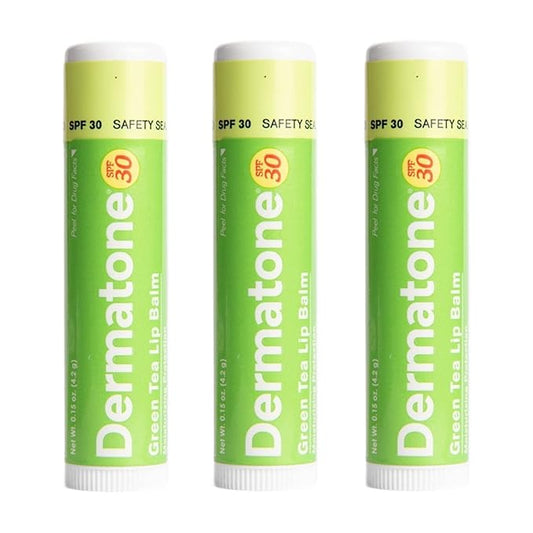 Dermatone Green Tea Lip Balm SPF