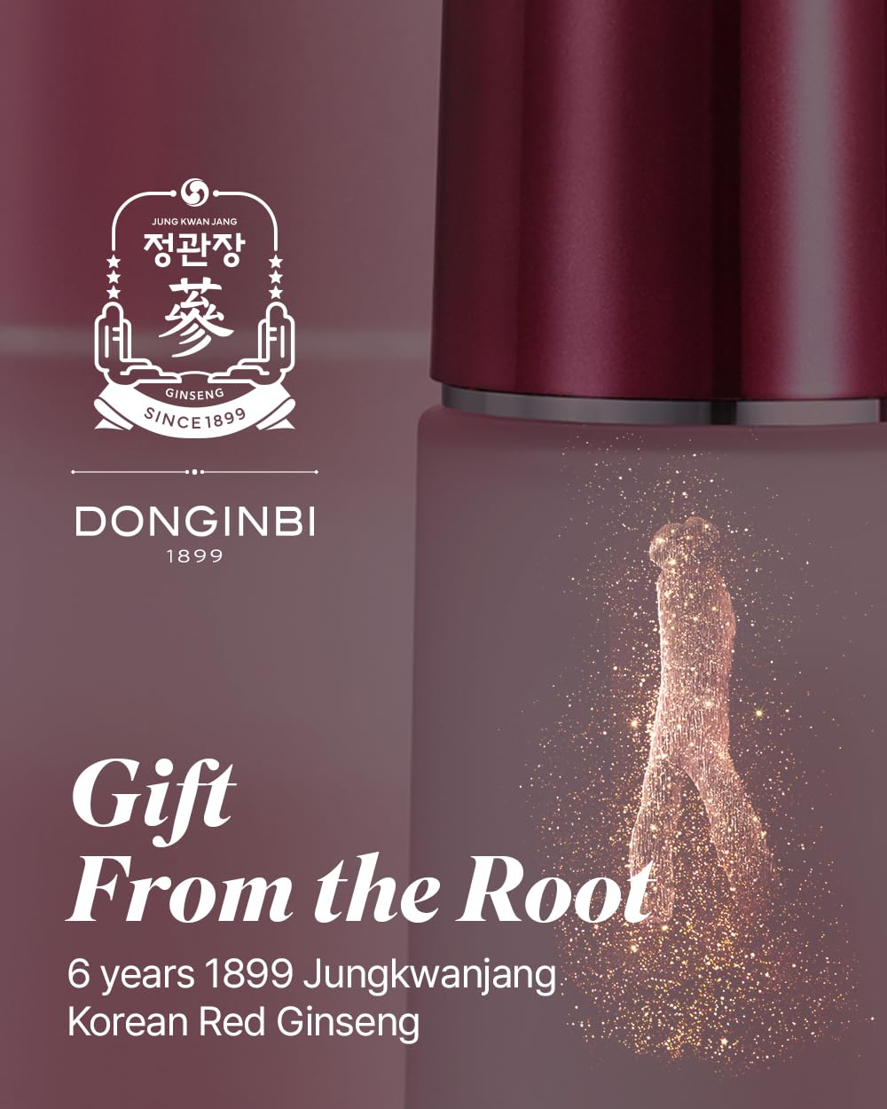 Donginbi Red Ginseng Activating Concentrated Emulsion - Vegan Firming & Skin Barrier Repair Moisturizer for Face, Korean Ginseng Skin Care Gifts for Women, 2.36 floz