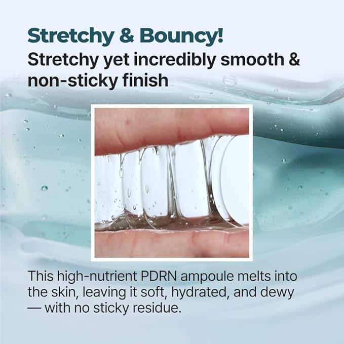 ISNTREE Gim PDRN Hydro Bouncy Ampoule 50ml, 1.69 fl oz | Korean SEAWEED Skincare Facial Serum | Water Jelly Texture | Hydrating & Firming | Multi-Hyaluronic Acid + Collagen Boost | Pore-Refining Glow