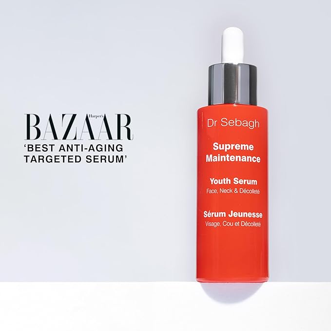 Supreme Maintenance Youth Serum - (1 fl. oz.) | Award Winning Anti Aging Serum with Resveratrol | Hydrating & Enhanced with Collagen & Antioxidants | Rejuvenates Dark Spots on Face & Neck