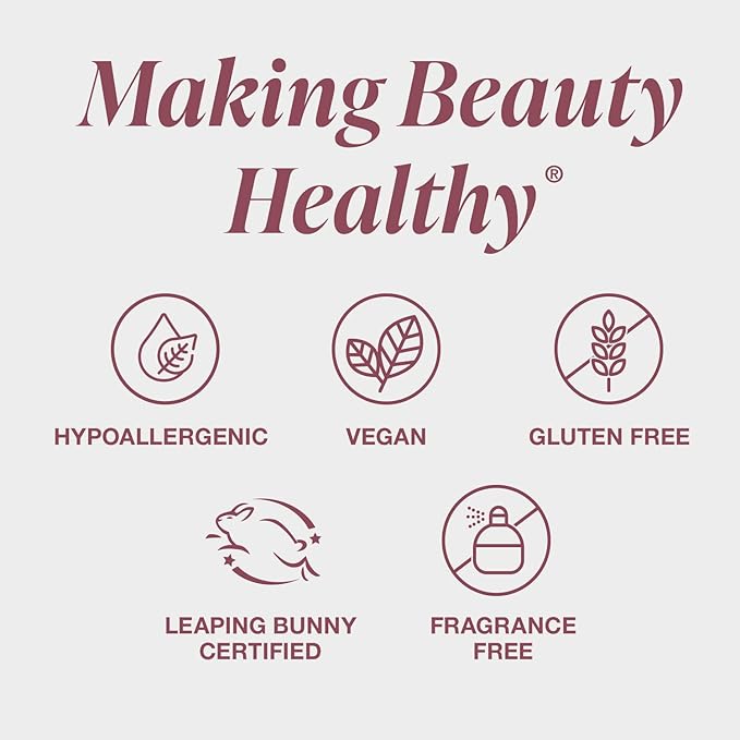 Mineral Fusion 2-in-1 Lip & Cheek Stain Merlot, 0.10 fl oz, Deep Cherry Red hydrating, long-lasting, matte lip and cheek color