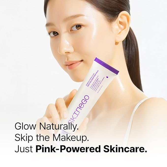 Super Glow Deep Collagen PDRN Cream – 1,000,001ppb PDRN & Collagen, Pink Tone-Up Moisturizer for Glass Skin, Firming & Hydrating, Korean Skincare 50g / 1.69 fl.oz.