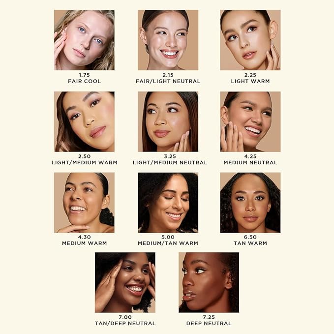 HALEYS Re-form Luminous Skin Foundation, VEGAN + CRUELTY-FREE, types (4.25)