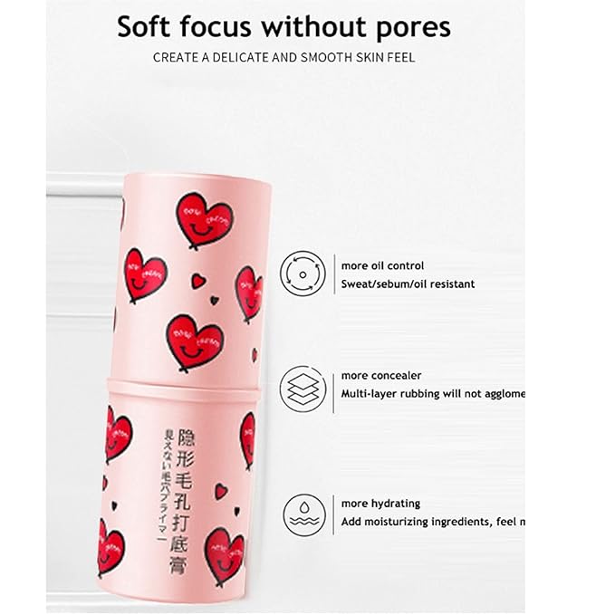 Invisible Pore Stick - Pore Eraser Waterproof Face (1 Pack)