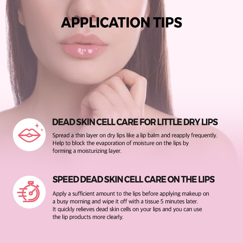 Klavuu Lip Mask Sleeping Pack (0.7oz) – Overnight Deep Hydrating Korean Lip Balm Treatment for Very Dry, Chapped Lips | Lip Lightening & Plumping with Instant Hydration | Gentle Exfoliating (Berry)