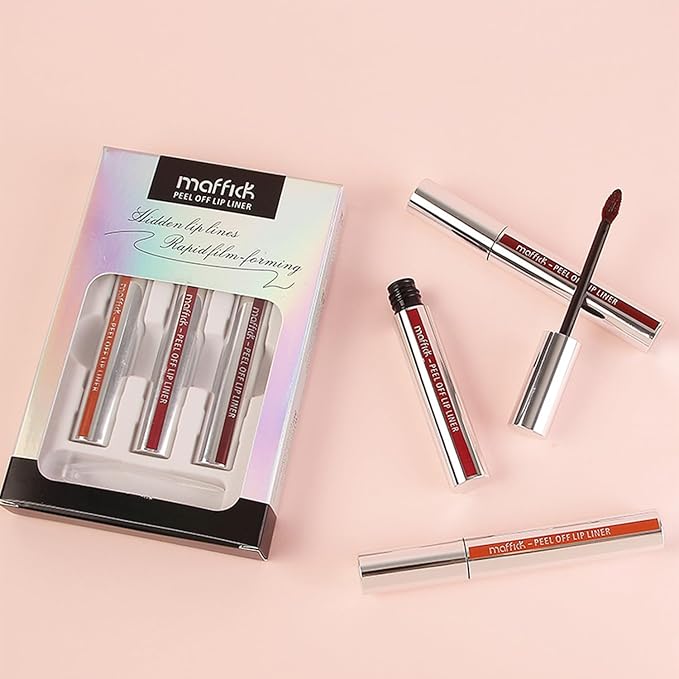 3PCS Lip Stain Liner, Long Lasting lip liner Long