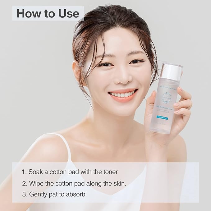 Skin Balancing Toner – Hydrating & pH Balancing Facial Toner with Centella, Lavender & Freesia Extracts, Improves Skin Texture for Oily & Combination Skin. 4.23 fl.oz (120ml)