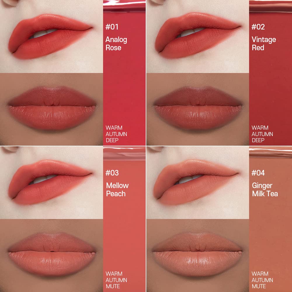 ETUDE Fixing Tint 4g | Long Lasting, High Pigmented Liquid Lipstick, Lip Stain, Waterproof, Lightweight matte finish, Full Coverage (#07 Cranberry Plum)