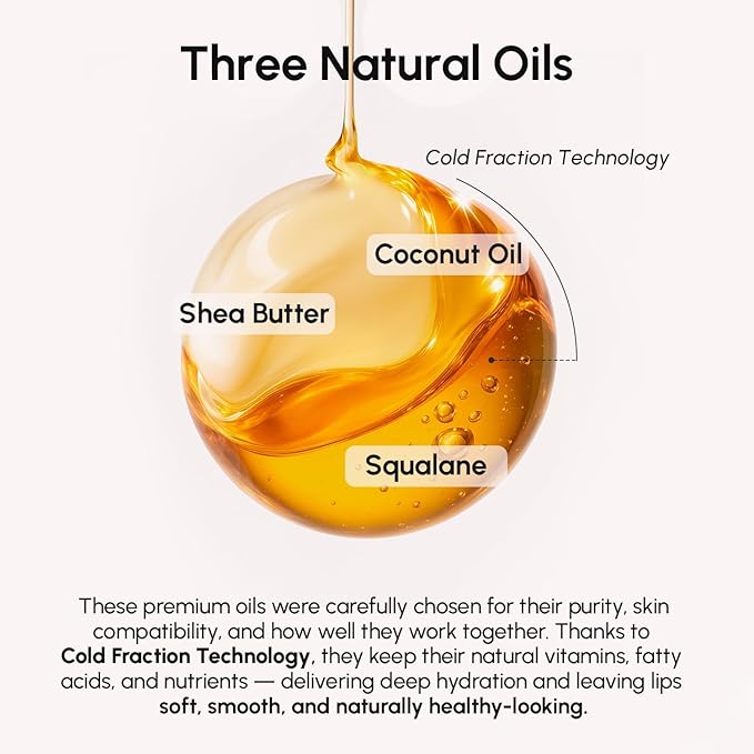 MAREE Lip Balm Hydrating - Lip Balms & Moisturizers - Peptide Lip Treatment Not Tinted - Lip Butter Moisturizer for Very Dry Lips Care Products - Berry Lipbalm - Balsamo Labial Hidratante de Labios