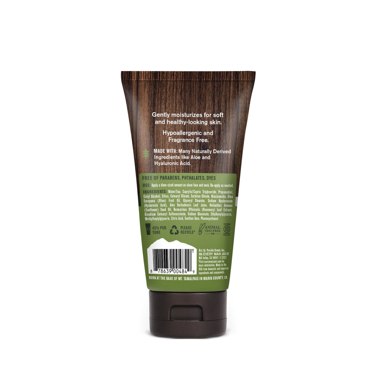 Every Man Jack Daily Face Wash & Lotion Set, Deeply Cleanse, Moisturize, and Revive Dry, Tired Skin with Hyaluronic Acid, Niacinamide, and Aloe Vera - 2-Pack