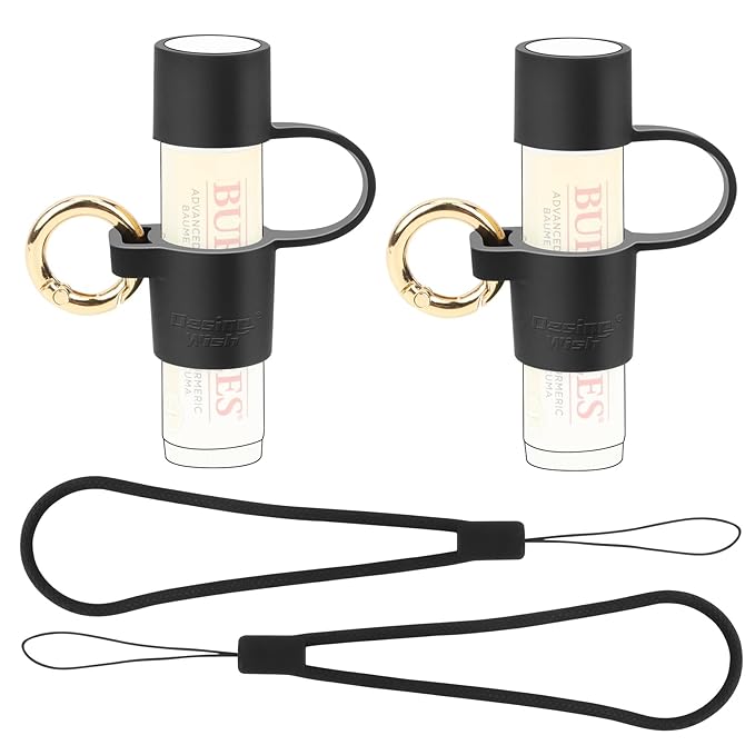 Desing Wish 2 PCS Silicone Lip Black