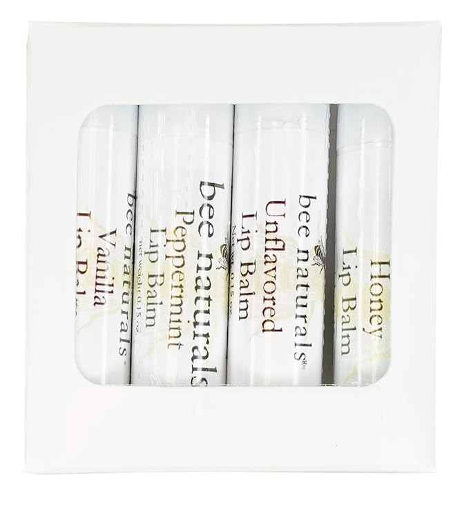 Bee Naturals Lip Balm -Variety Pack