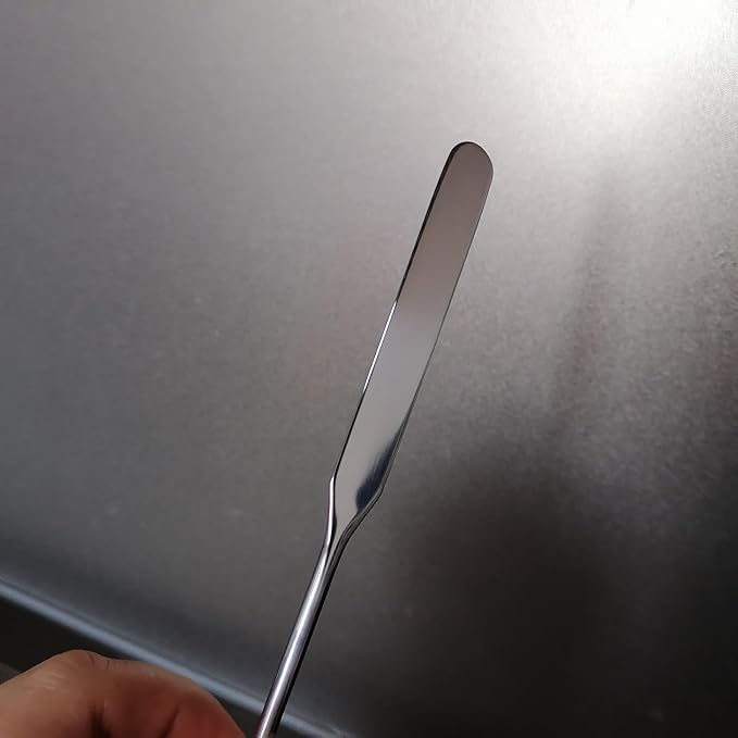 5 Pieces Stainless Steel Makeup Spatula Foundation Mixing