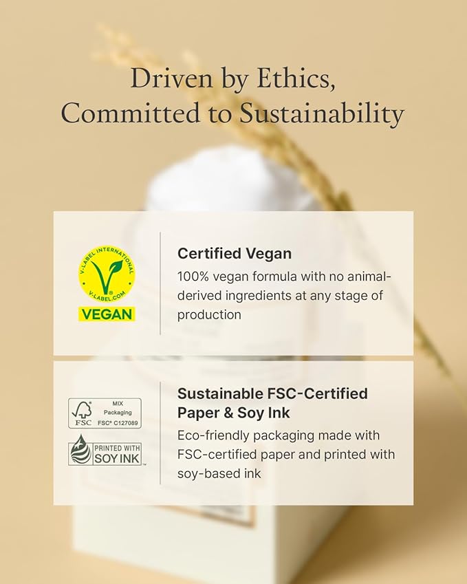 FULLY Rice Ceramide Moisturizing Cream – Deep Hydration Korean Facial Cream with Rice Bran Extract & Ceramide, Strengthens Barrier, Glowing Skin, Fragrance-Free, Vegan& Dermatologist Tested 3.04 fl.oz