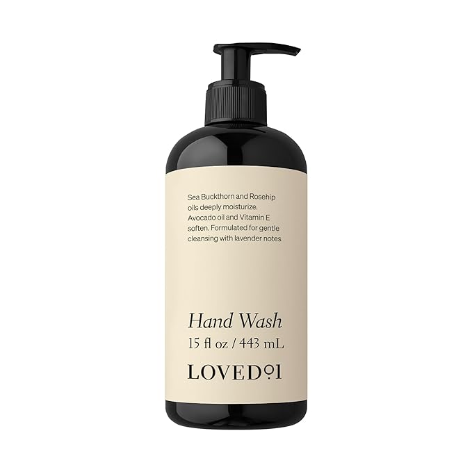Hand Wash, John Legend Skincare, Liquid Hand Soap, Gentle & Hydrating, Cruelty-Free, Formulated with Nourishing Oils & Soft Lavender, 15 oz